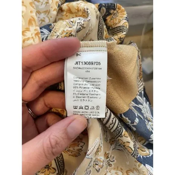 NWT Emery Rose Patchwork Lightweight Tank Dress Women's XL Vacation Beach Boho - Picture 10 of 10